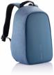 small blue bobby hero backpack by xd design logo