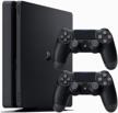 game console sony playstation 4 slim 1000 gb hdd, black logo