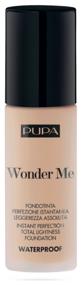 img 4 attached to Pupa Wonder Me Fluid Waterproof Foundation, 30 ml, shade: 020 light beige warm