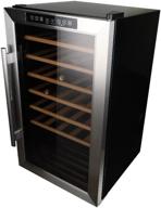 винный холодильник viatto va-wc33cdl на 33 бутылки / шкаф для вина / холодильник для вина логотип