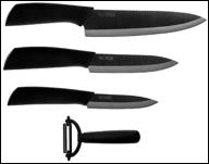 xiaomi huohou ceramic kitchen knife set (4 pcs) hu0010 logo