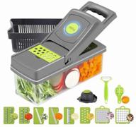 multifunctional vegetable grater 14 in 1 / harvester / chopper / vegetable cutter / grater логотип