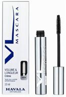 mavala mascara for eyelashes volume & length creamy logo