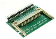 адаптер переходник gsmin dz3 cf compact flash - ide 44 pin (ide hdd 2.5") преобразователь (зеленый) логотип
