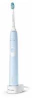 звуковая зубная щетка philips sonicare protectiveclean 4300 hx6803/04, светло-голубой логотип