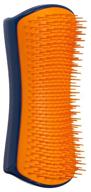 щетка-расчёска pet teezer detangling & dog grooming brush, синий/оранжевый логотип