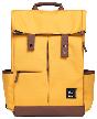 urban backpack xiaomi 90 points vibrant college casual backpack (yellow), yellow logo