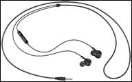 samsung eo-ia500 headphones, black логотип