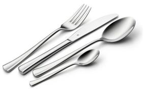 img 4 attached to WMF Sofia cutlery set, 24 items silver