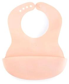 img 3 attached to Happy Baby Bib Basic Baby plastic bib, natural