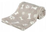 подстилка-плед для собак trixie kenny blanket 100х75х3.5 см 100 см 75 см прямоугольная бежевый 3.5 см логотип