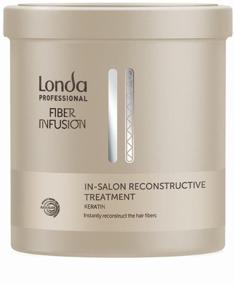 img 3 attached to Londa Professional FIBER INFUSION Revitalizing hair treatment with keratin, 750 ml