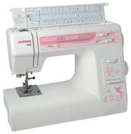🧵 sewing machine janome 90e limited edition: elegant white design for expert stitching logo