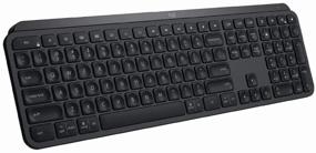 img 3 attached to Logitech MX Keys Wireless Keyboard Black, English