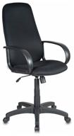 computer chair bureaucrat ch-808axsn for executive, upholstery: textile, color: black tw-11 логотип