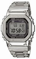 casio g-shock gmw-b5000d-1e quartz watch, built-in memory, alarm clock, stopwatch, countdown timer, waterproof, shockproof, power reserve indicator, led display, display backlight логотип