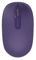 wireless compact mouse microsoft wireless mobile mouse 1850, purple logo