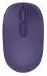 wireless compact mouse microsoft wireless mobile mouse 1850, purple logo
