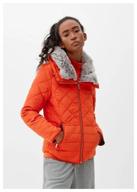 jacket q/s by s.oliver, size 38 (m), orange (2392) logo