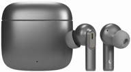 wireless intrachannel headphones lyambda true wireless ltw20-gr grey logo