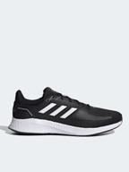 adidas trainers, size 8.5uk (42.7eu), core black / cloud white / gray six logo