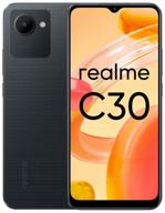 realme c30 smartphone 4/64 gb ru, dual nano sim, black logo