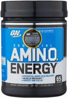 amino acid complex optimum nutrition essential amino energy, blackberry, 585 gr. logo