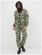 suit female anti-mosquito summer katran dvina cotton 100% with anti-mosquito net, gray figure, size: 60-62 logo