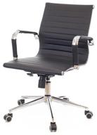 компьютерное кресло everprof leo t офисное, обивка: искусственная кожа, цвет: черный логотип