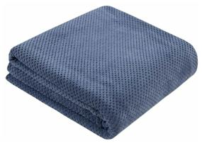 img 4 attached to 🌊 Guten Morgen Black Sea Blanket, 150 x 200 cm, Blue