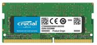 memory module so-dimm ddr4 8gb 2666mhz crucial ct8g4sfra266 pc4-21300 cl19 260-pin 1.2v single rank logo