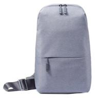 xiaomi city sling bag, light gray логотип