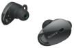 wireless headphones sony wf-1000x, black logo