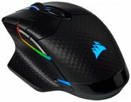 unleash your gaming potential with the corsair dark core rgb pro wireless gaming mouse логотип