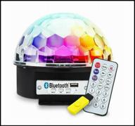 led disco ball usb with bluetooth music magic ball light mp3 with light and music flash drive and remote control logo