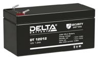 аккумуляторная батарея delta battery dt 12012 12в 1.2 а·ч логотип