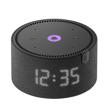 smart speaker yandex station mini with clock with alice, black onyx, 10w logo