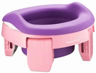 roxy-kids горшок дорожный handypotty hp-255, розовый logo