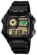 wrist watch casio ae-1200wh-1b logo