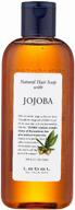 lebel cosmetics shampoo natural hair soap jojoba, 240 ml logo