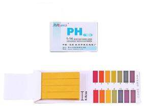 img 4 attached to Litmus paper (indicator) for testing water quality 80 pcs, test strips for measuring soil acidity, pH tester 1-14, for water analysis