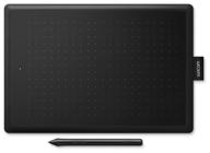 graphic tablet wacom one small (ctl-472-n) black/red логотип