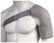 comfort-ort bandage for the shoulder joint k-904, size s, left-sided, gray logo