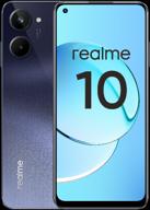 smartphone realme 10 8/128 gb ru, black logo