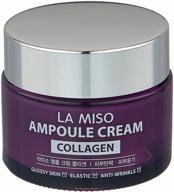 la miso ampoule cream collagen face cream with collagen, 50 ml, 50 g logo