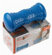 roller foot massager liveup hot&cold therapy roller, universal, blue/light blue logo