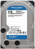 western digital wd blue desktop 4tb hard drive wd40ezaz logo