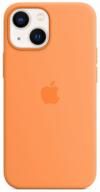 apple magsafe silicone case for iphone 13 mini, spring mimosa логотип