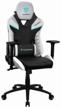 gaming chair thunderx3 tc5, upholstery: faux leather, color: arctic white logo