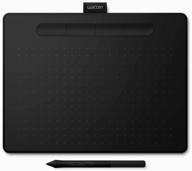 🎨 wacom intuos m bluetooth ctl-6100wl black graphic tablet: highly responsive for unleashing your creativity logo